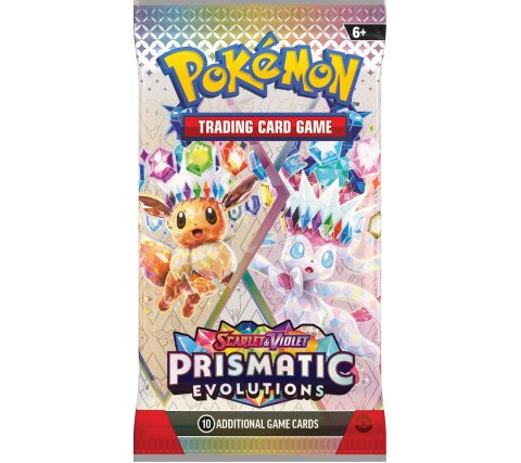 Sealed English Pokémon TCG – Prismatic Evolutions Booster Pack – HLcollectibles