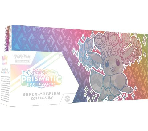 Sealed English Pokémon TCG – Prismatic Evolutions Super Premium Collection – HLcollectibles