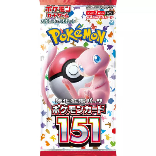 Sealed Japanese Pokémon TCG – Pokémon 151 Booster Pack – HLcollectibles