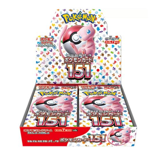Sealed Japanese Pokémon TCG – Pokémon 151 Booster Box – HLcollectibles
