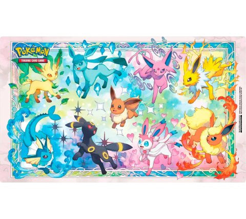 Playmat met Eevee en Evoluties – Prismatic Evolutions Super Premium Collection